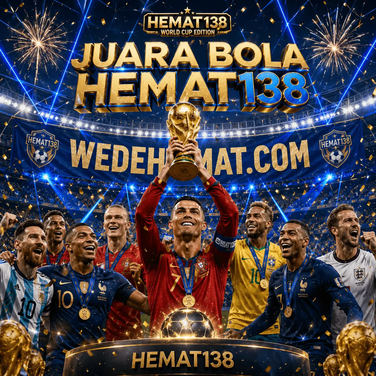 Galeri foto HEMAT138 - Pengalaman Juara Bola Pildun 4 Tahun Sekali Bisa Pasang Berapapun di Jakarta